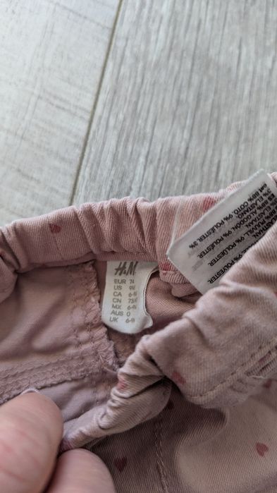 Spodnie dla dziewczynki na jesień 5 sztuk H&M, So Cute