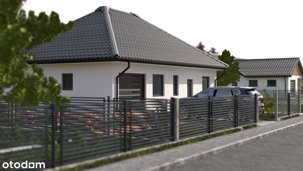 Nowy dom parterowy 115 m² w Starym Ochędzynie