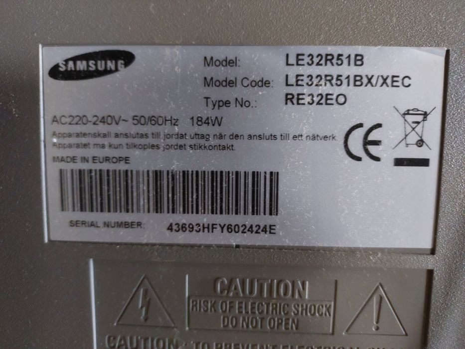 Televisao Samsung LCD modelo LE32R51B 32 polegadas445633777915678722