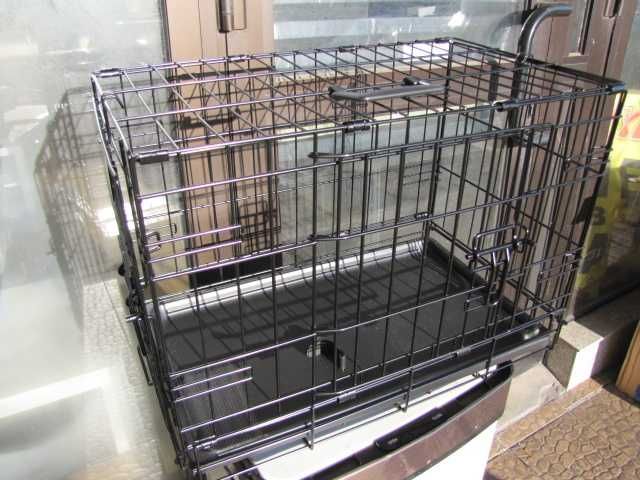 Klatka dla psa metalowa z dnem transporter długość ok. 58 cm