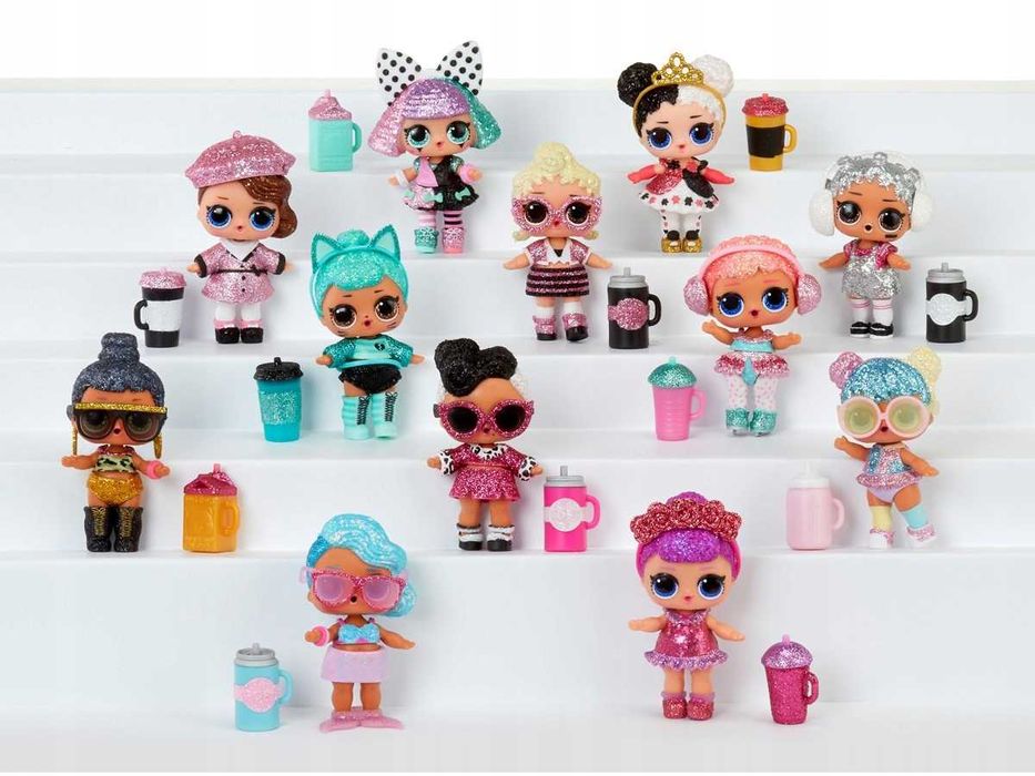 LOL Surprise Bling - świąteczna kula niespodzianka z laleczką B001