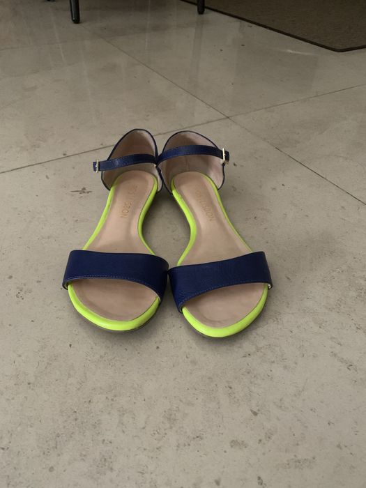 Sandálias azuis de pele n 39 marca ROS Lisbon