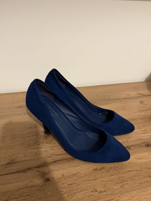 Salto alto Azul-Marinho