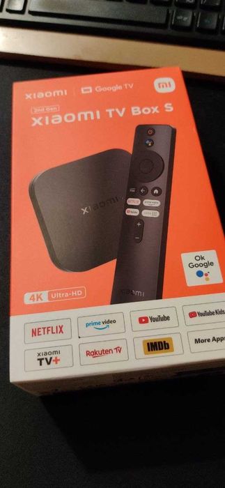 (НОВЫЙ) Медіаплеєр Xiaomi Smart TV Box S (2nd Gen) (MDZ-28-AA)