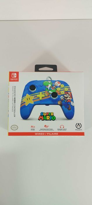 Comando com fios PowerA - Nintendo Switch - Mario64740128742531120