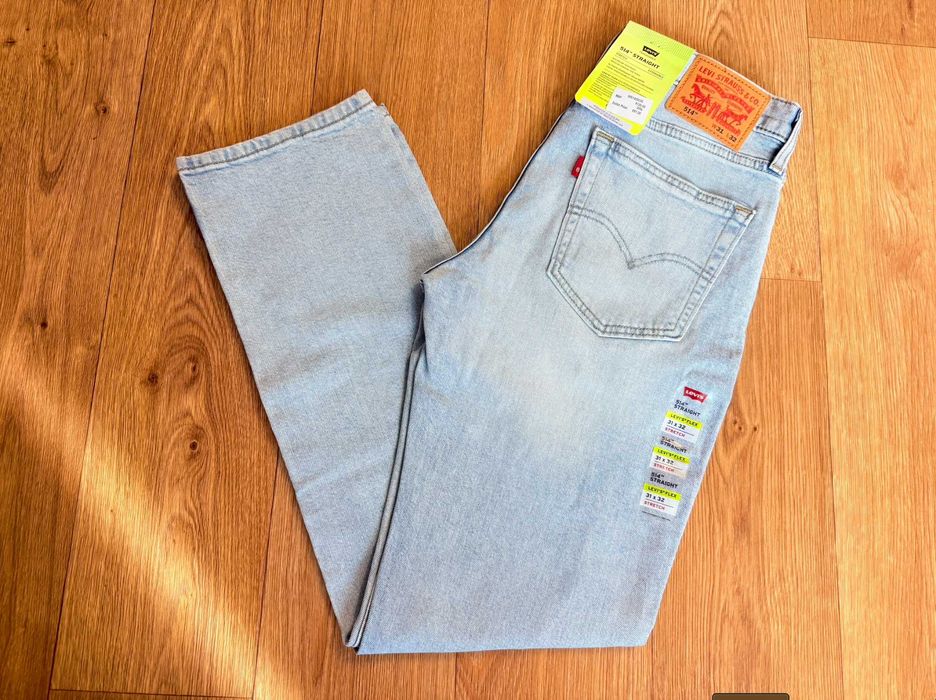 Нові чоловічі джинси Levi's 514 Straight Fit (Stretch) | W31 L32, Оригінал