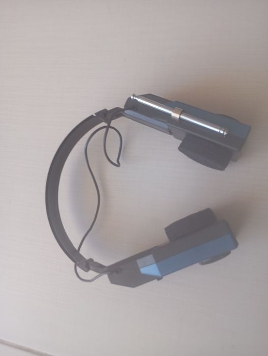 Radio auscultadores vintage