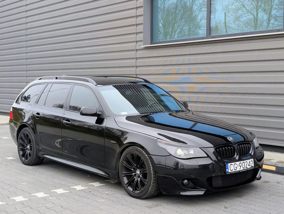 BMW Seria 5 E61Lift LCI 520D 163/200KM M-Pakiet Doinwestowany egzemplarz