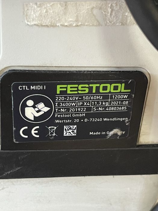 Festool CTL Midi I / будівельний пилосос Фестул 2021 рік
