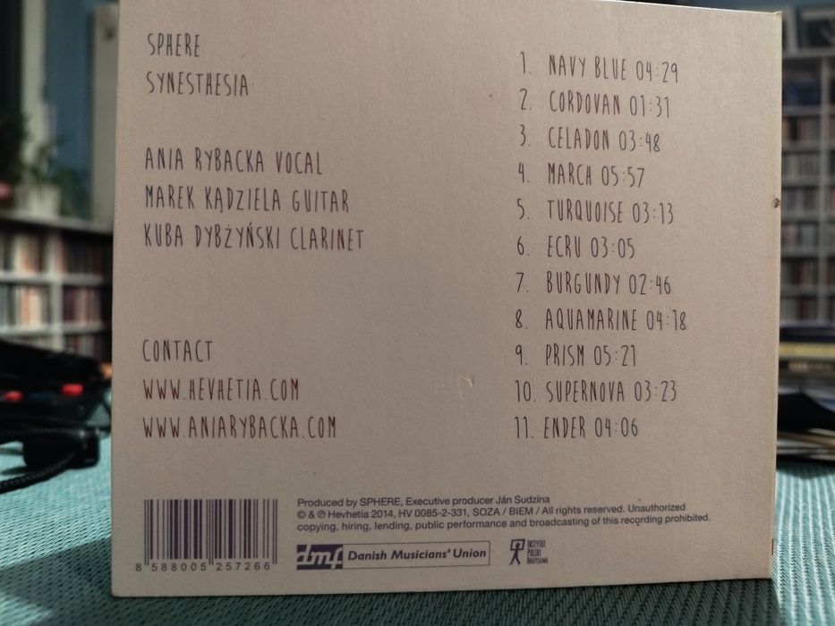 polski jazz Sphere: Synesthesia (Hevhetia)