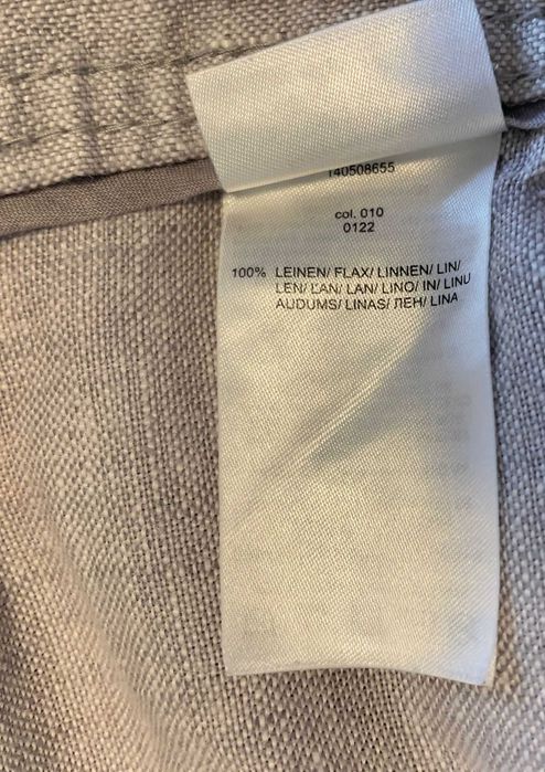 Spodnie męskie 100% len - marki MCNEAL - pas 96 cm.