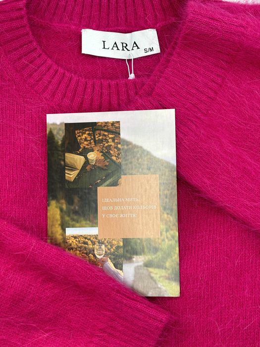 Теплі пушисти светри від італійської фабрики lara