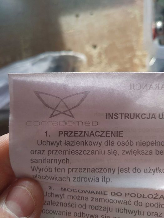 Uchwyty dla niepełnosprawnych