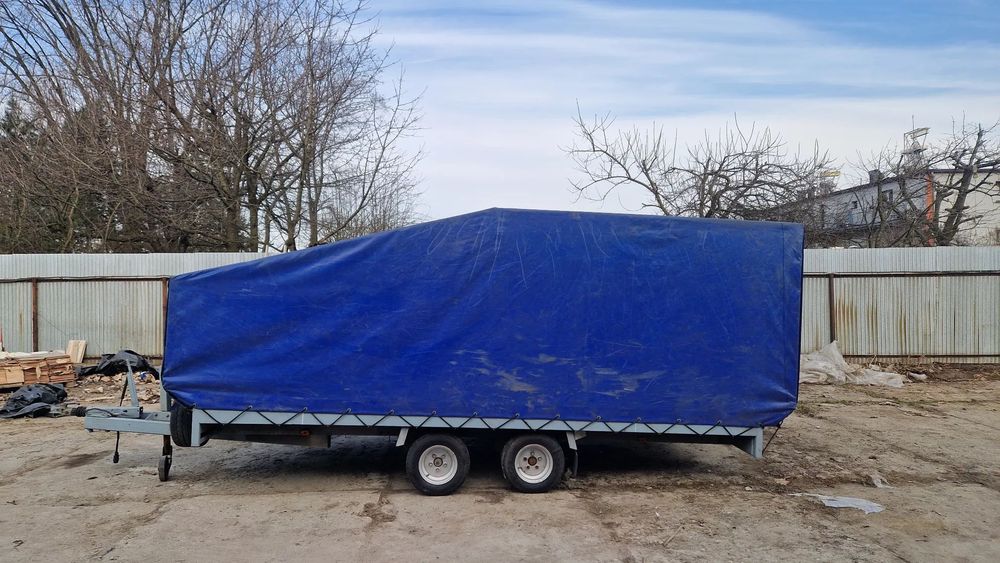 MSX 3000-405  Laweta, przyczepa 2464kg, dwie plandeki, stan BDB