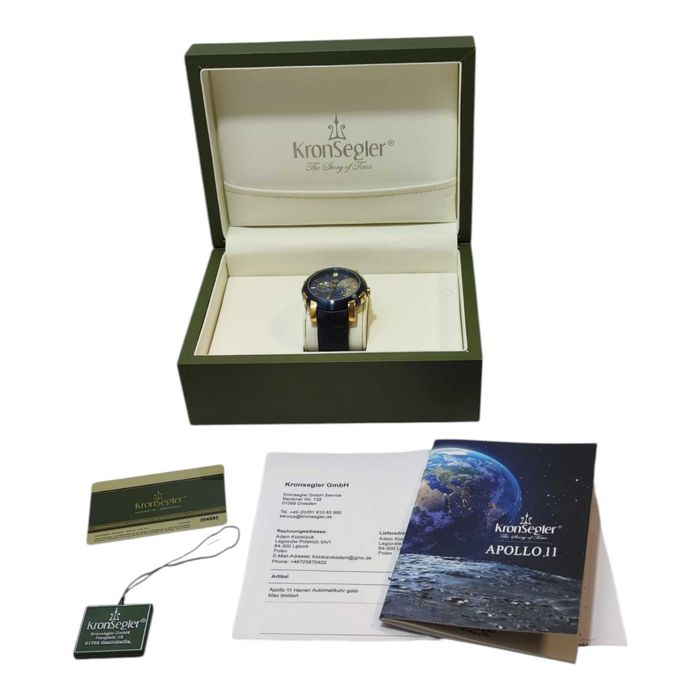 Zegarek Męski Kronsegler Apollo 11 Automatic – Edycja Limitowana