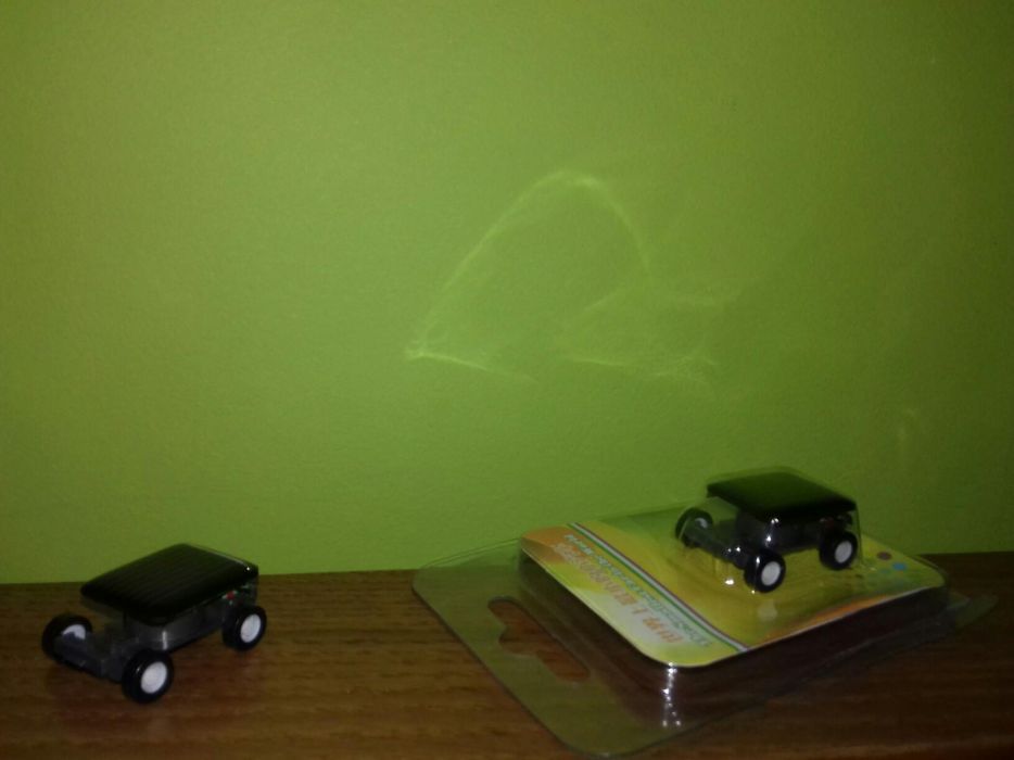 Energia solar carrinho