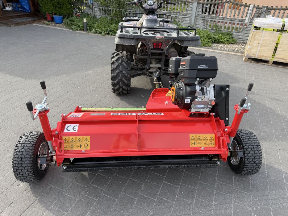 Kosiarka bijakowa do quada na tył 120cm, 4FARMER,  nowa transport pod wyznaczony adres