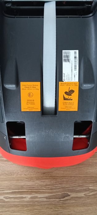 Cybex baza obrotowa, nosidełko fotelik zestaw