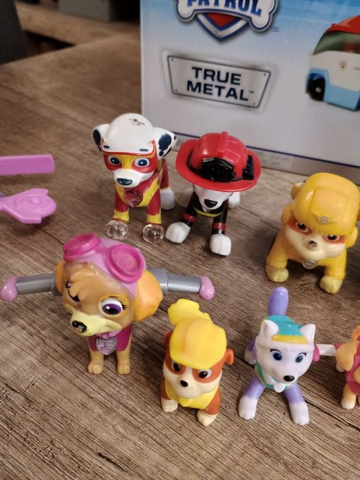 Duży zestaw Psi Patrol Patrolowiec puzzle