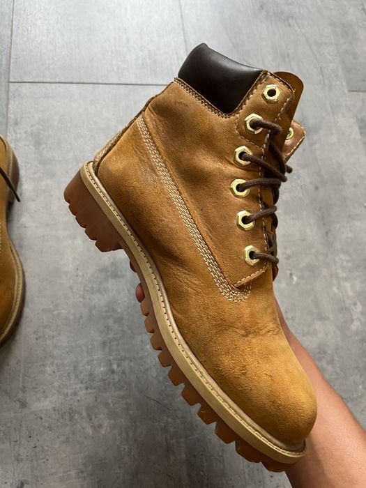 Okazja Buty zimowe timberland 6 inch premium musztardowe