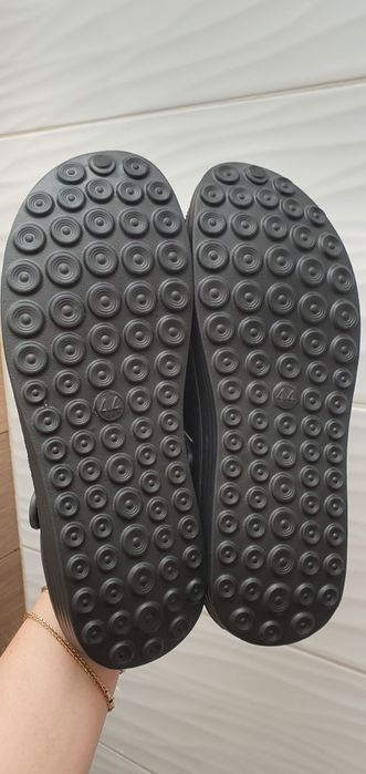 Klapki laczki krokodylki a'la crocs ogrodowe 44 czarne lub 43 45 46