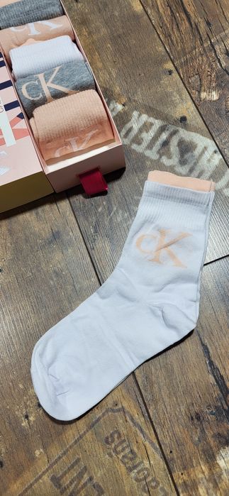 Skarpety damskie wysokie podwójne zapachowe 6 par bawełna uni