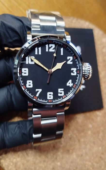 Часы Pilot 47mm хомаж Zenith NH35