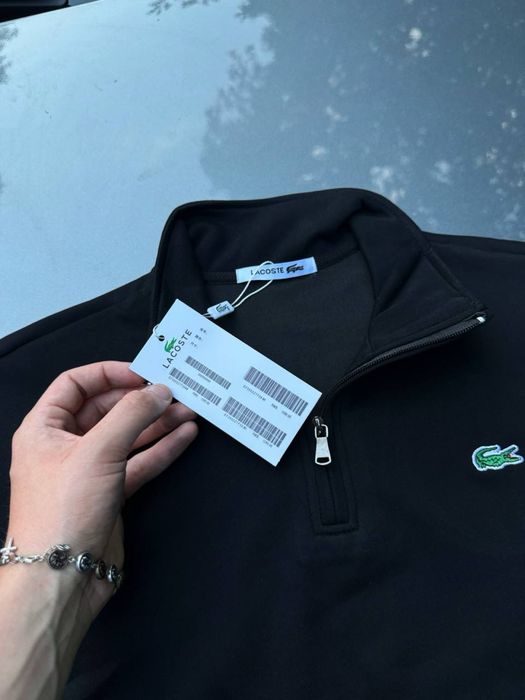 Полузамок 1/3 zip Lacoste,лакоста полузамок С М Л ХЛ