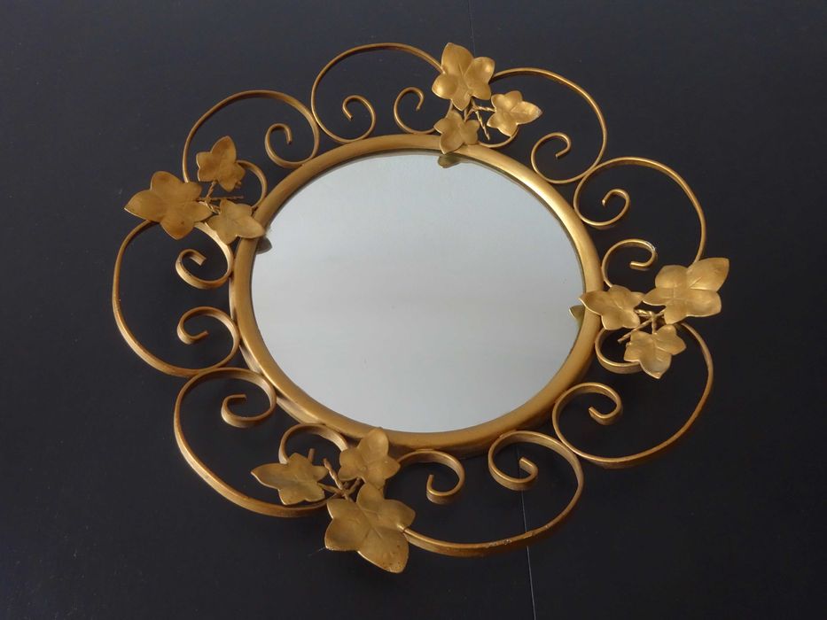 Lote de Espelhos de Parede Sunburst Ingleses de Meados do Séc. XX