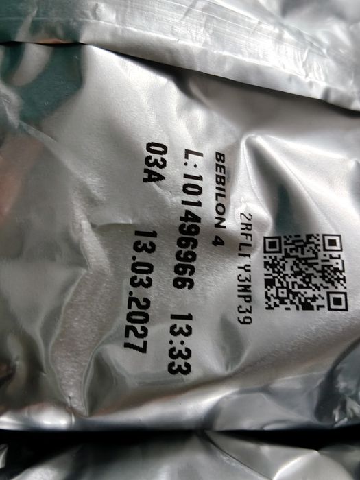 Bebilon 4 mleko 3 kartony 2x500g