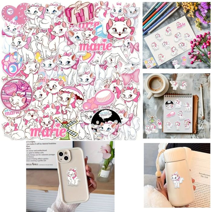 50 autocolantes Disney Aristogatos - Maria