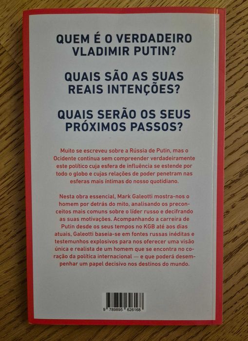 Livro Temos de Falar sobre Putin, de Mark Galeotti