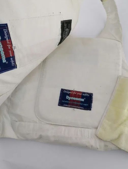 Kamizelka wojskowakuloodporna kamuflowana MORATEX XL XXL biała