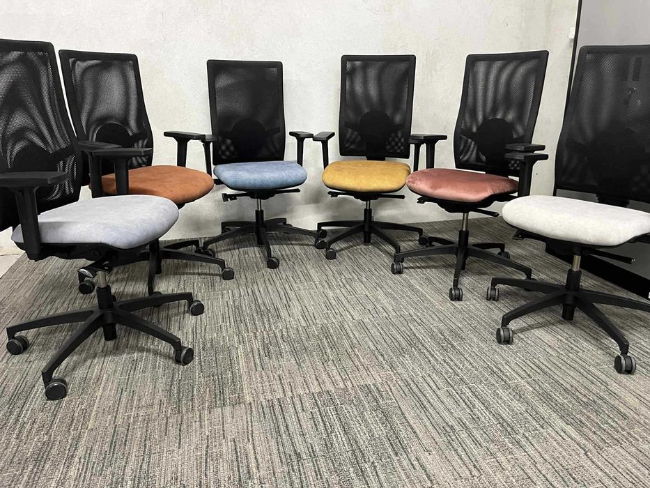 Fotel biurowy obrotowy ergonomiczny Dauphin TakeOver duża ilość!