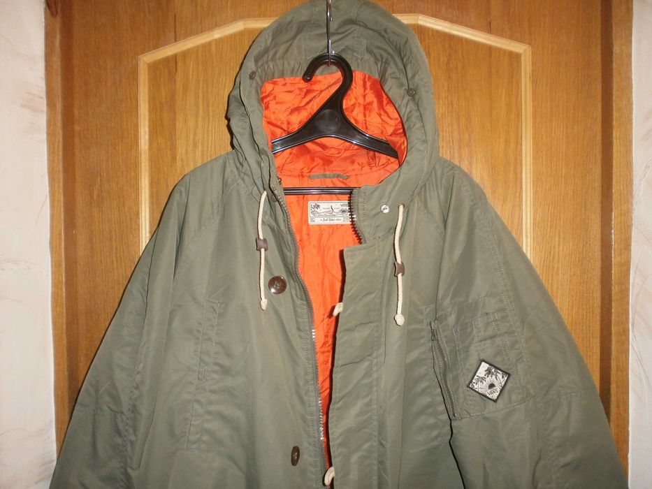 Куртка парка аляска N-3B Vans, олива, разм. XL, наш 56. ПОГ-67 см