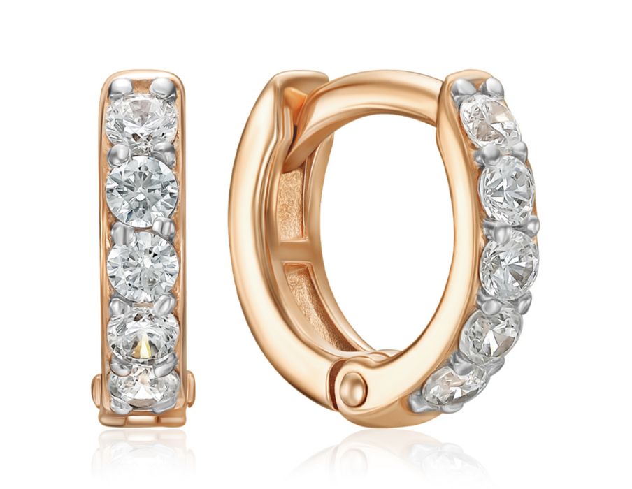 Золоті сережки нові