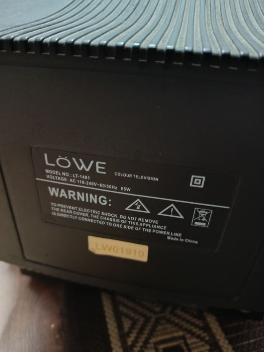 Телевізор loewe lt1401