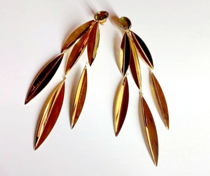 Lilou kolczyki  Olive