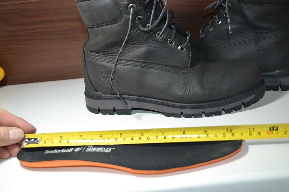 timberland waterproof 41р ботинки зимние кожаные на меху оригинал