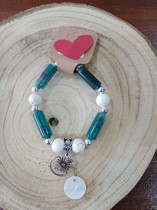 Pulseira de Senhora com pedra terapêutica