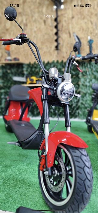 Moto eléctrica Citycoco 3000w novas