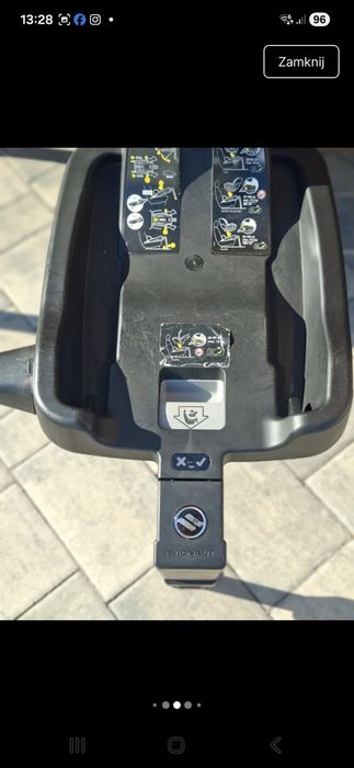 Fotelik samochodowy Avionaut pixel z bazą 0-13kg