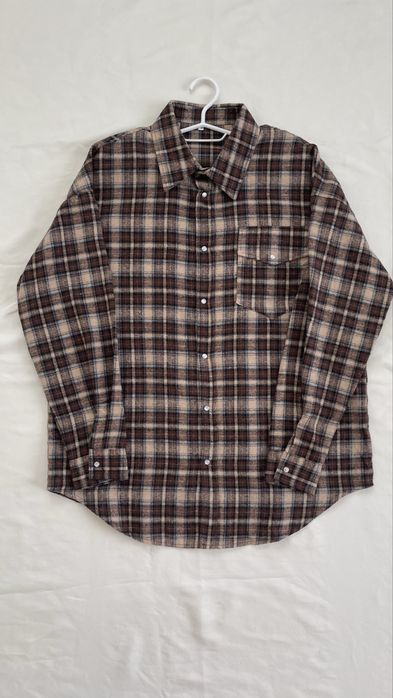 Рубашка в клетку разные цвета