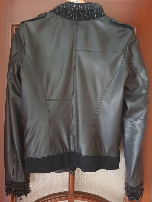 Куртка кожаная R.Cavalli