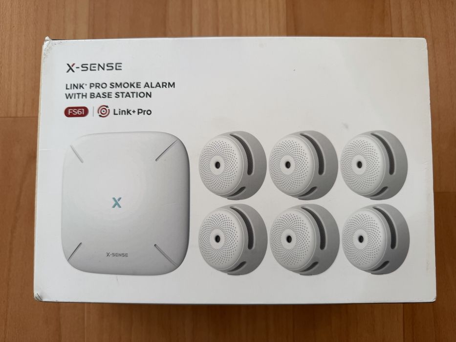 Комплект димових сповіщувачів X-Sense FS61 Link+ Pro зі станцією