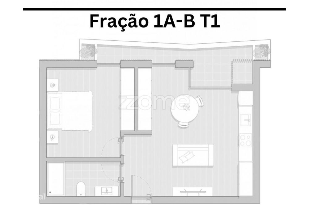 Apartamento T1 Luxuoso em construção na Praia da Vagueira