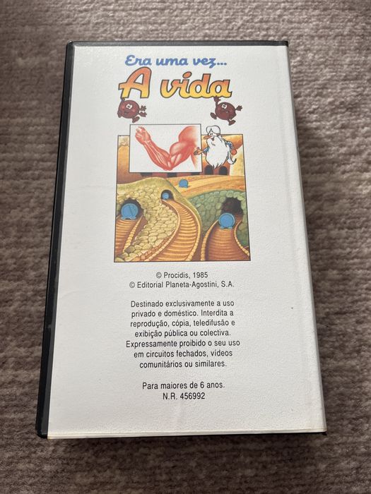 Era Uma Vez a Vida - Cassetes VHS em Português
