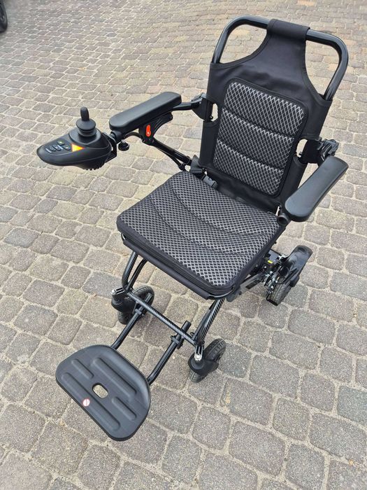 Lekki i zwrotny wózek elektryczny | Nowa bateria 20Ah | Udźwig do 120 kg
