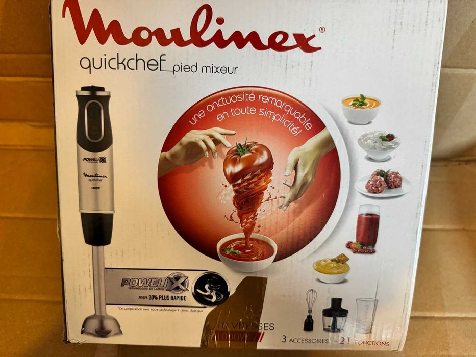 Moulinex Quickchef 3w1 blender 1000W Powelix – NOWY