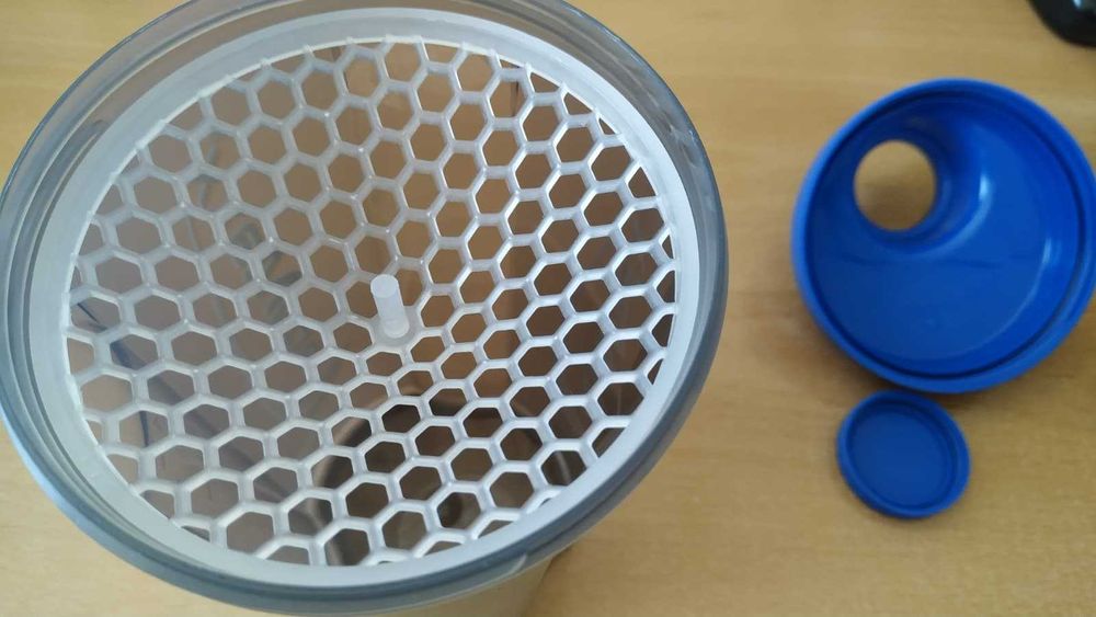 Shaker Misturador 700ML malha hexagonal desporto proteína ginásio novo